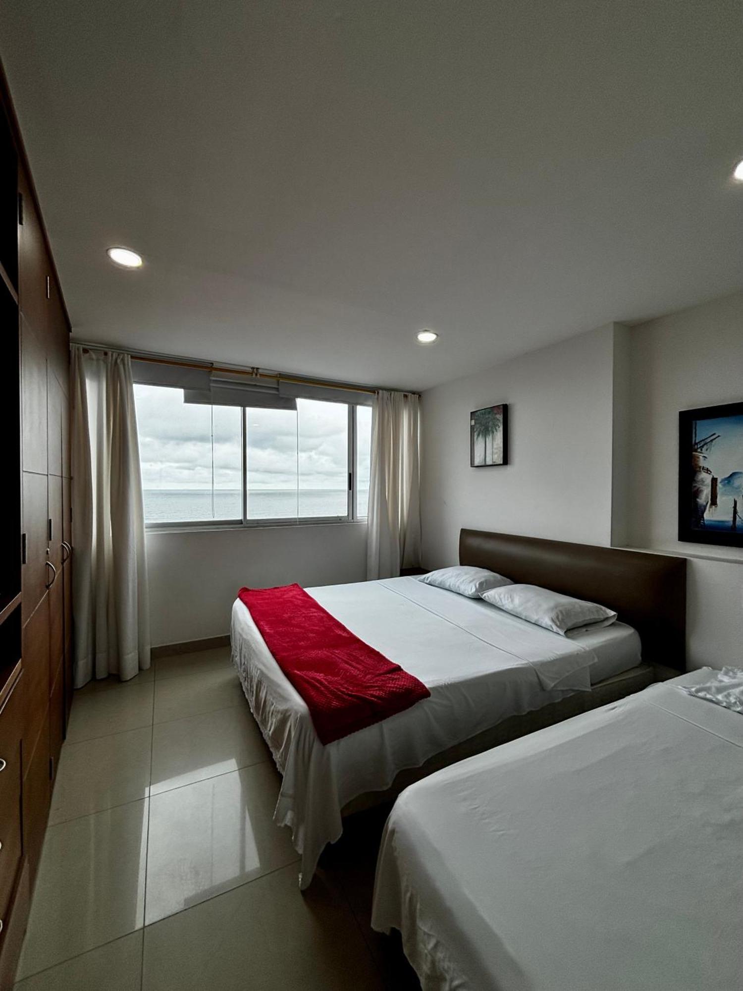 Paraiso En Bocagrande Con Vista Al Mar Cartagena Eksteriør billede
