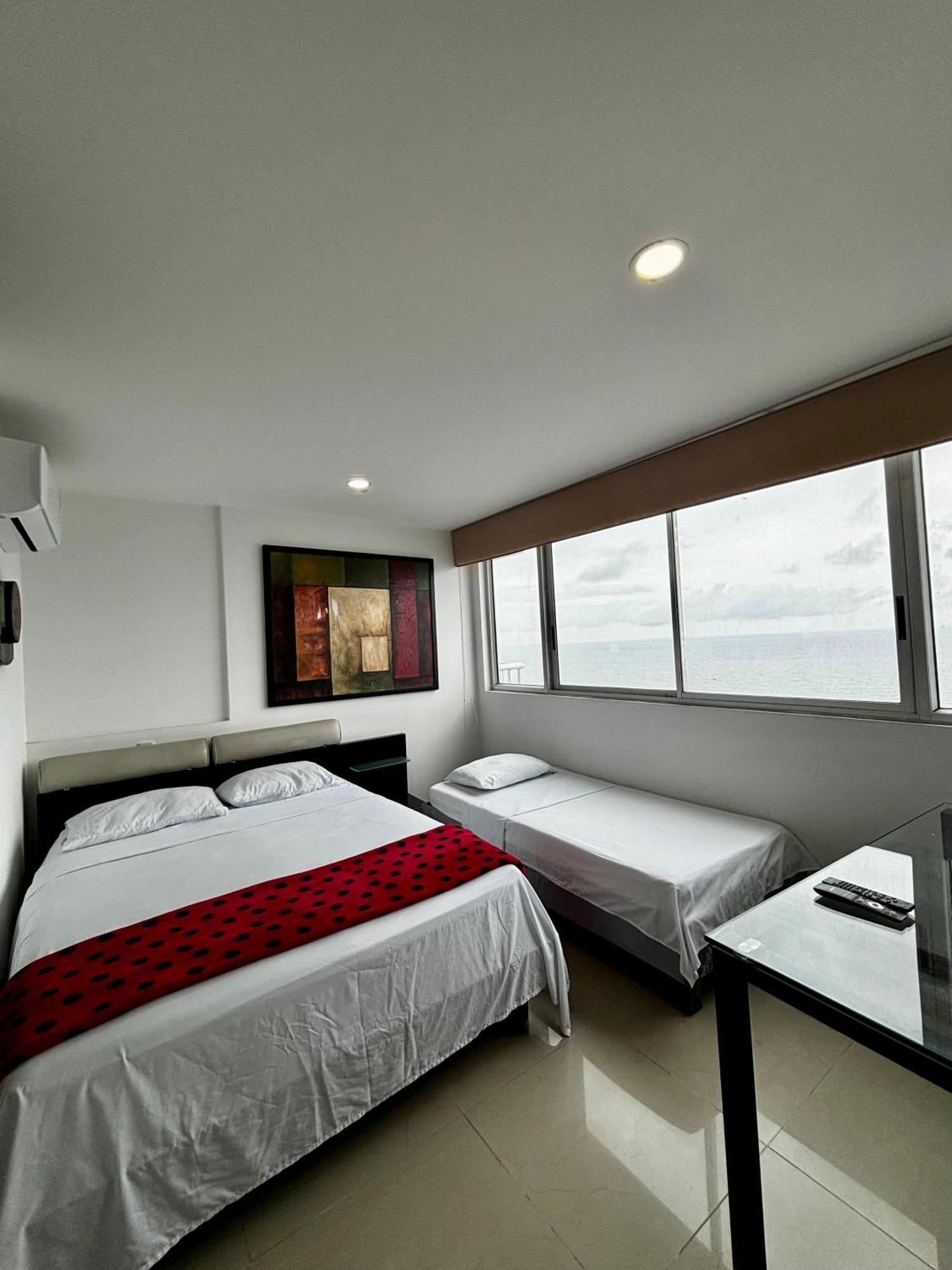 Paraiso En Bocagrande Con Vista Al Mar Cartagena Eksteriør billede