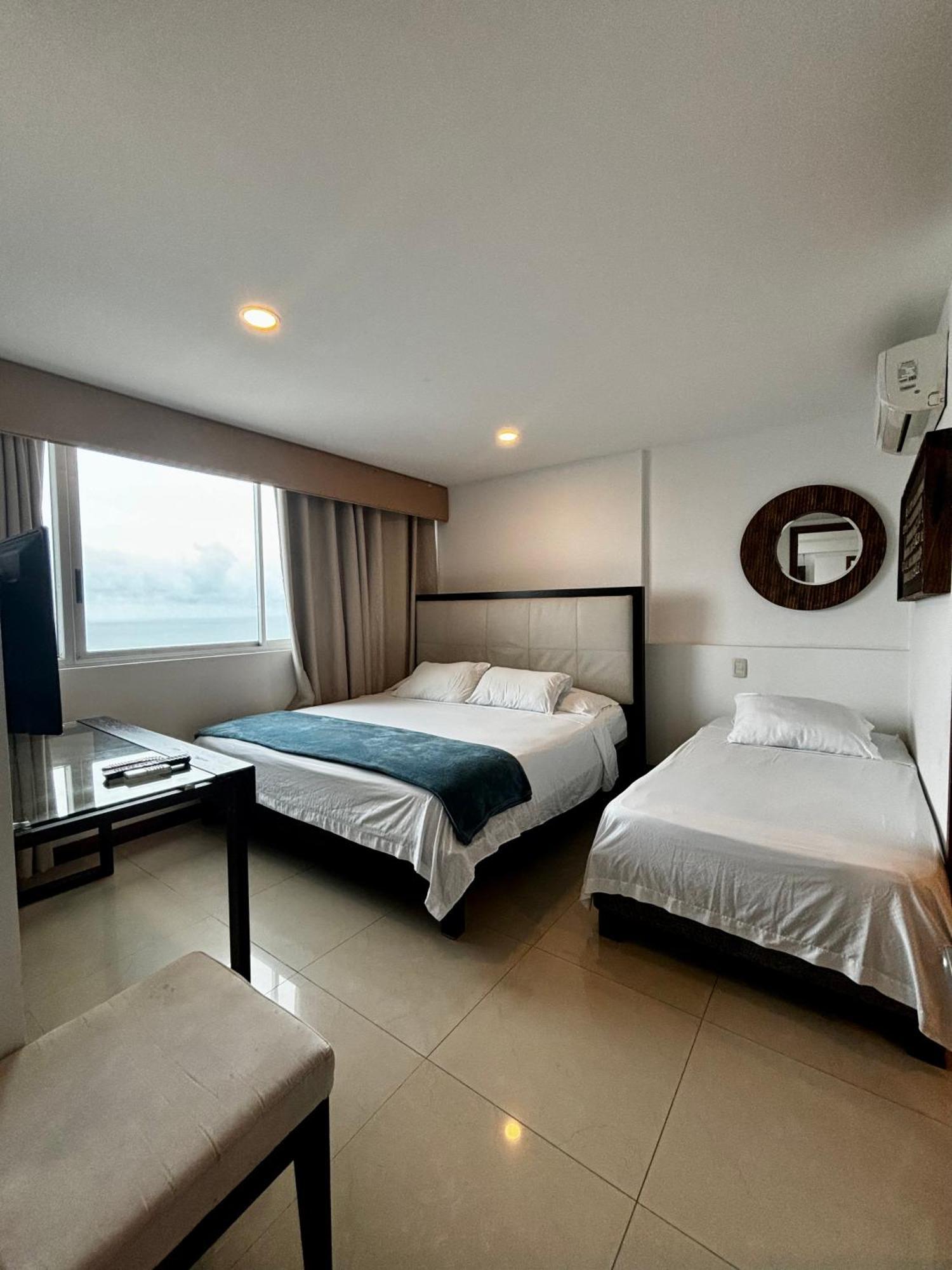 Paraiso En Bocagrande Con Vista Al Mar Cartagena Eksteriør billede