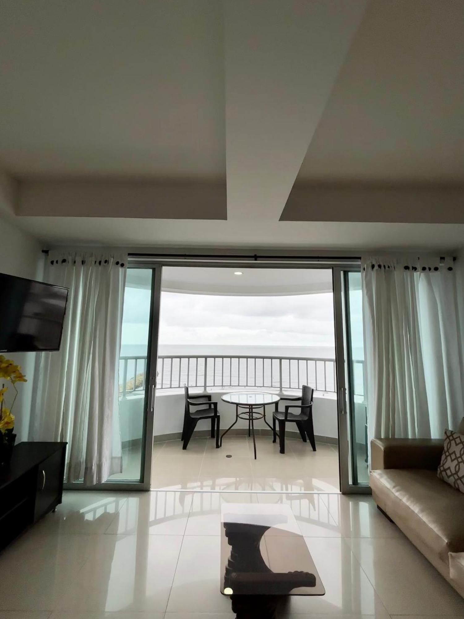 Paraiso En Bocagrande Con Vista Al Mar Cartagena Eksteriør billede