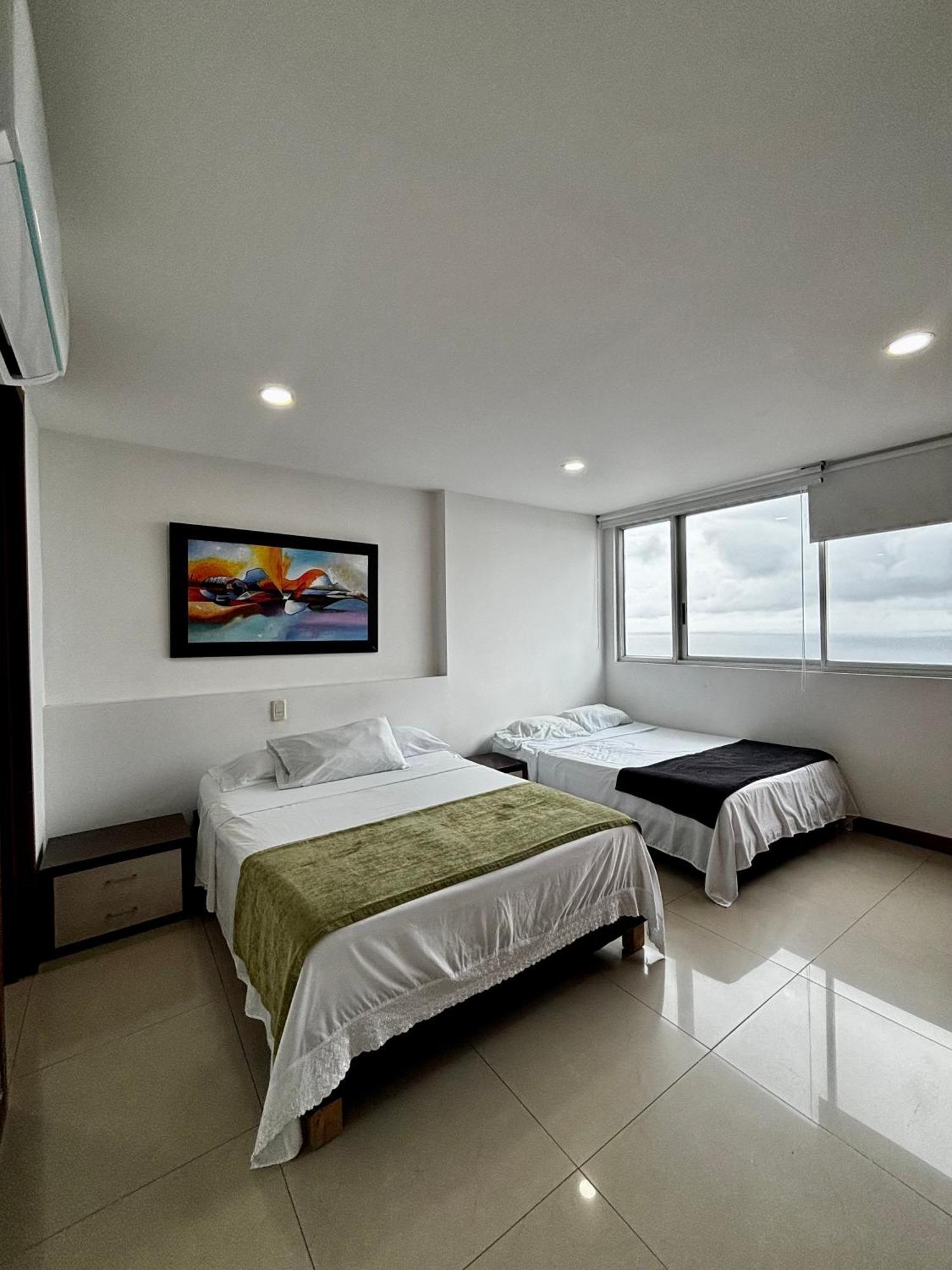 Paraiso En Bocagrande Con Vista Al Mar Cartagena Eksteriør billede