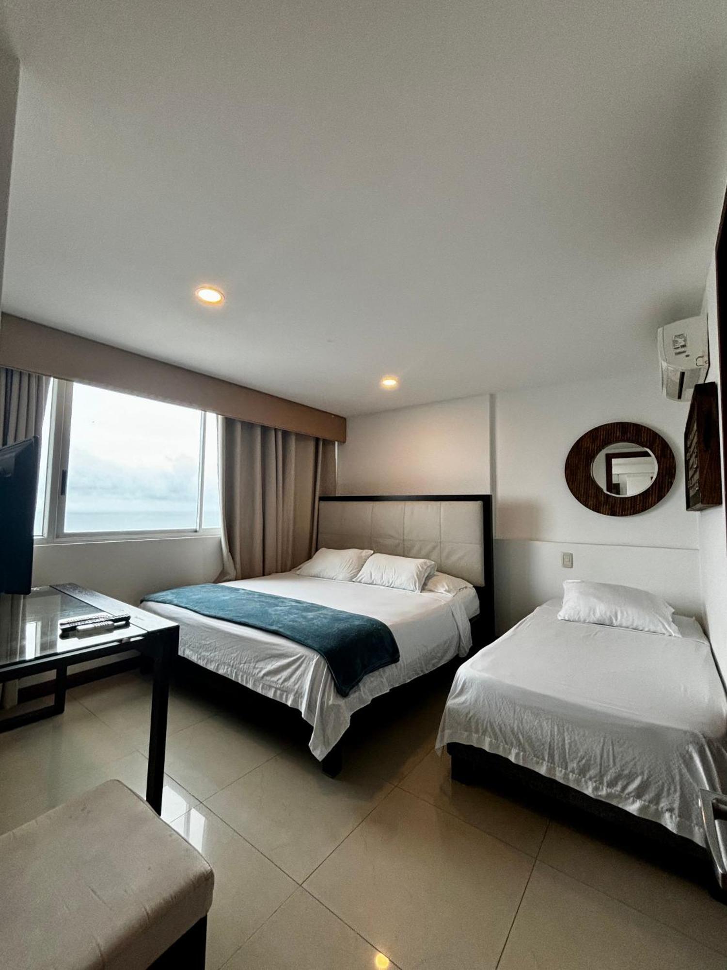Paraiso En Bocagrande Con Vista Al Mar Cartagena Eksteriør billede