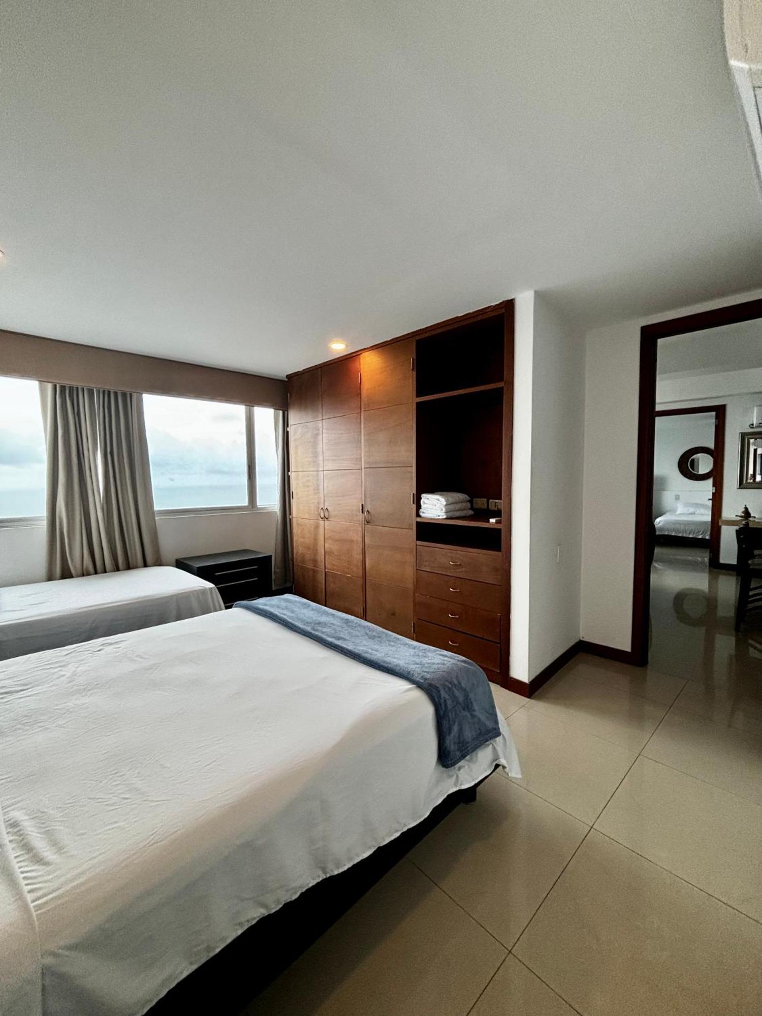 Paraiso En Bocagrande Con Vista Al Mar Cartagena Eksteriør billede