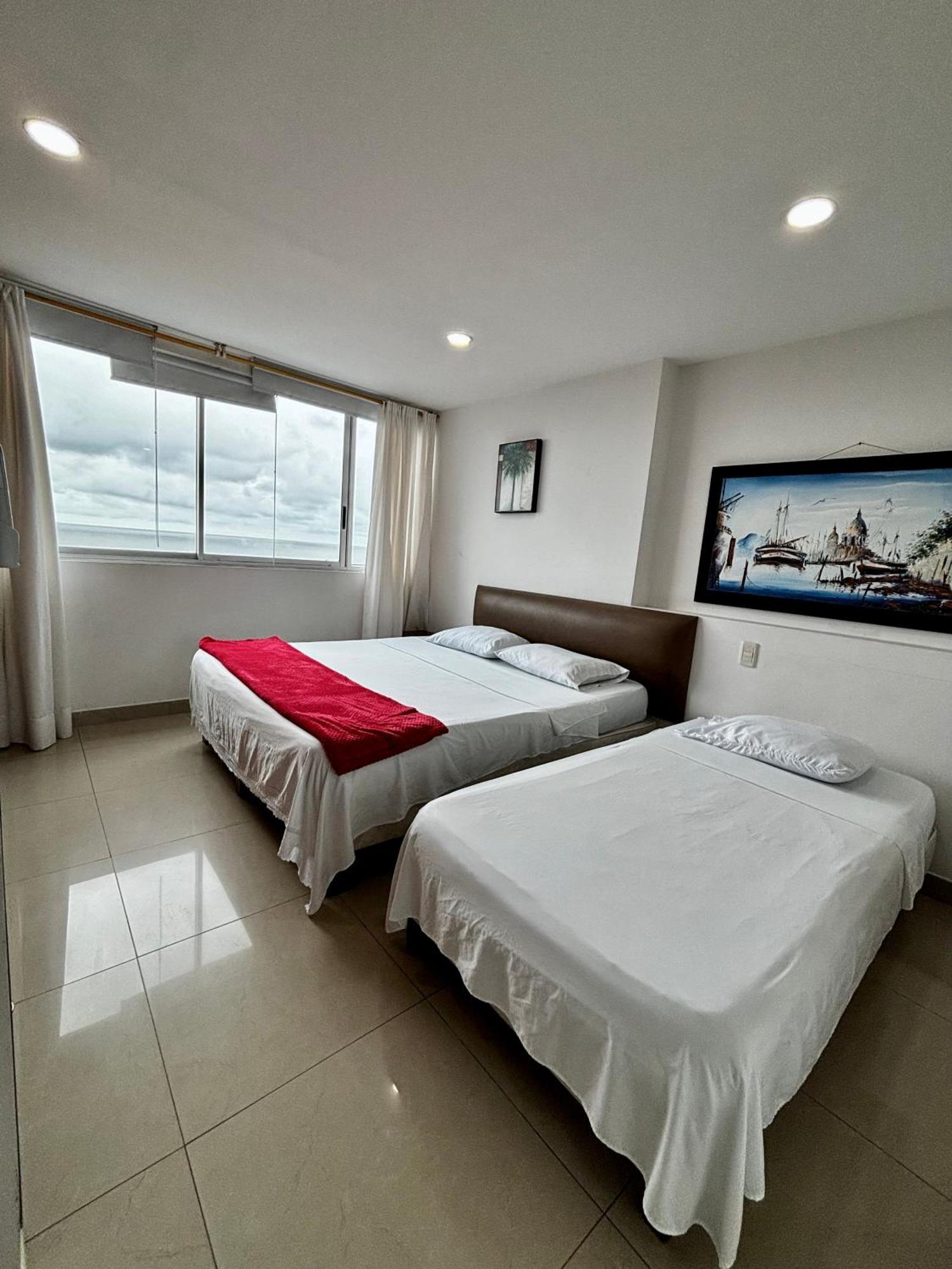 Paraiso En Bocagrande Con Vista Al Mar Cartagena Eksteriør billede