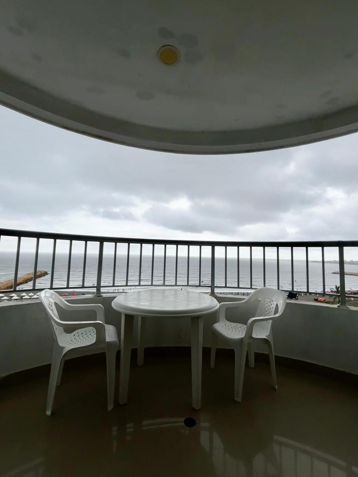 Paraiso En Bocagrande Con Vista Al Mar Cartagena Eksteriør billede