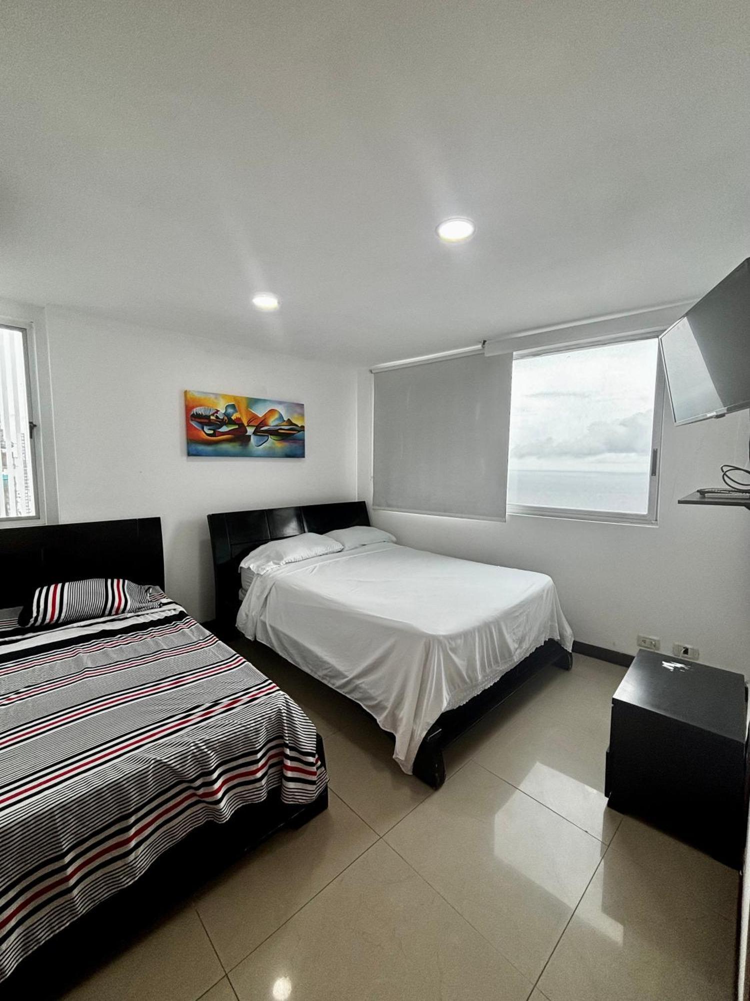Paraiso En Bocagrande Con Vista Al Mar Cartagena Eksteriør billede